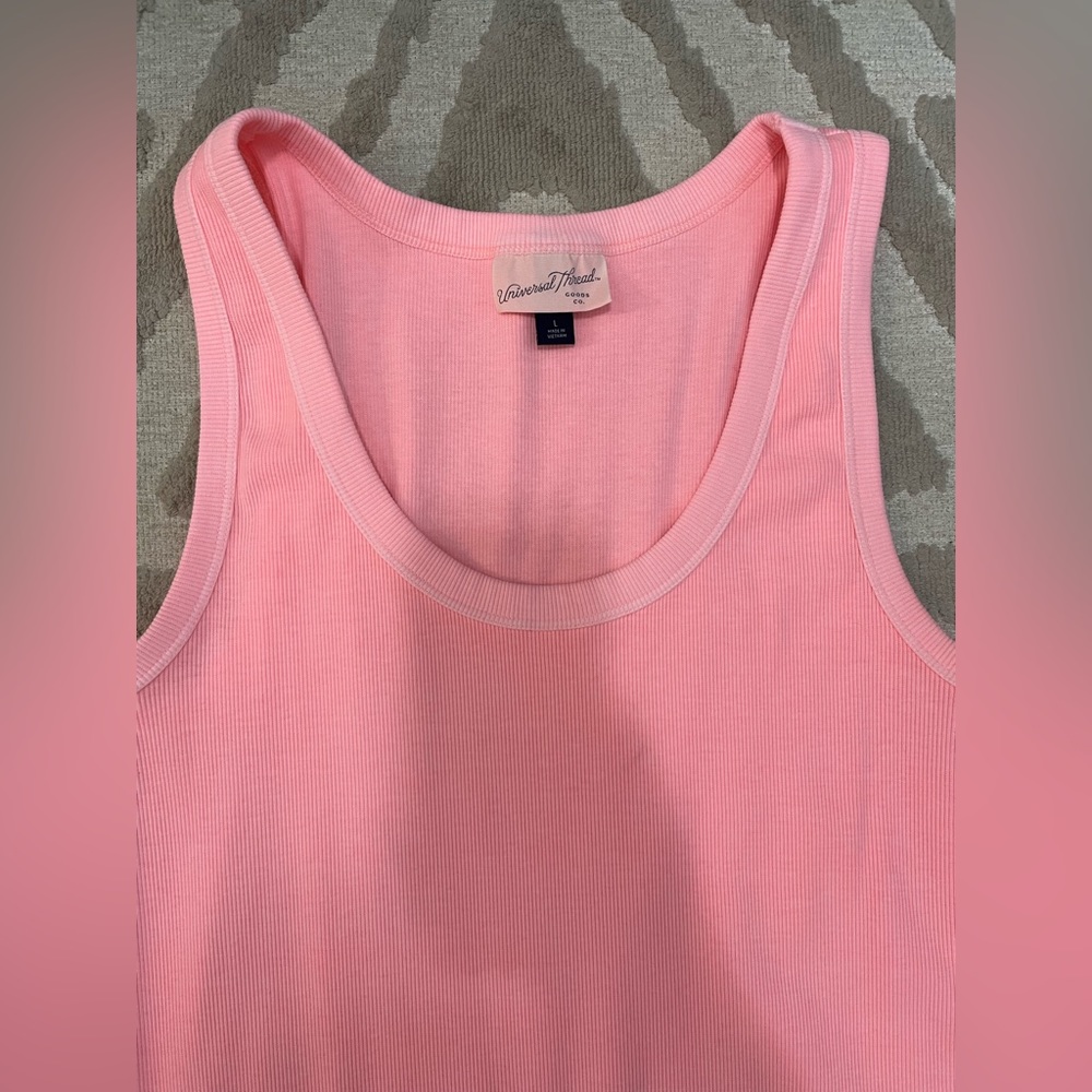 Universal Thread Tshirt Ribbed Midi Dress - Picture 2 of 3